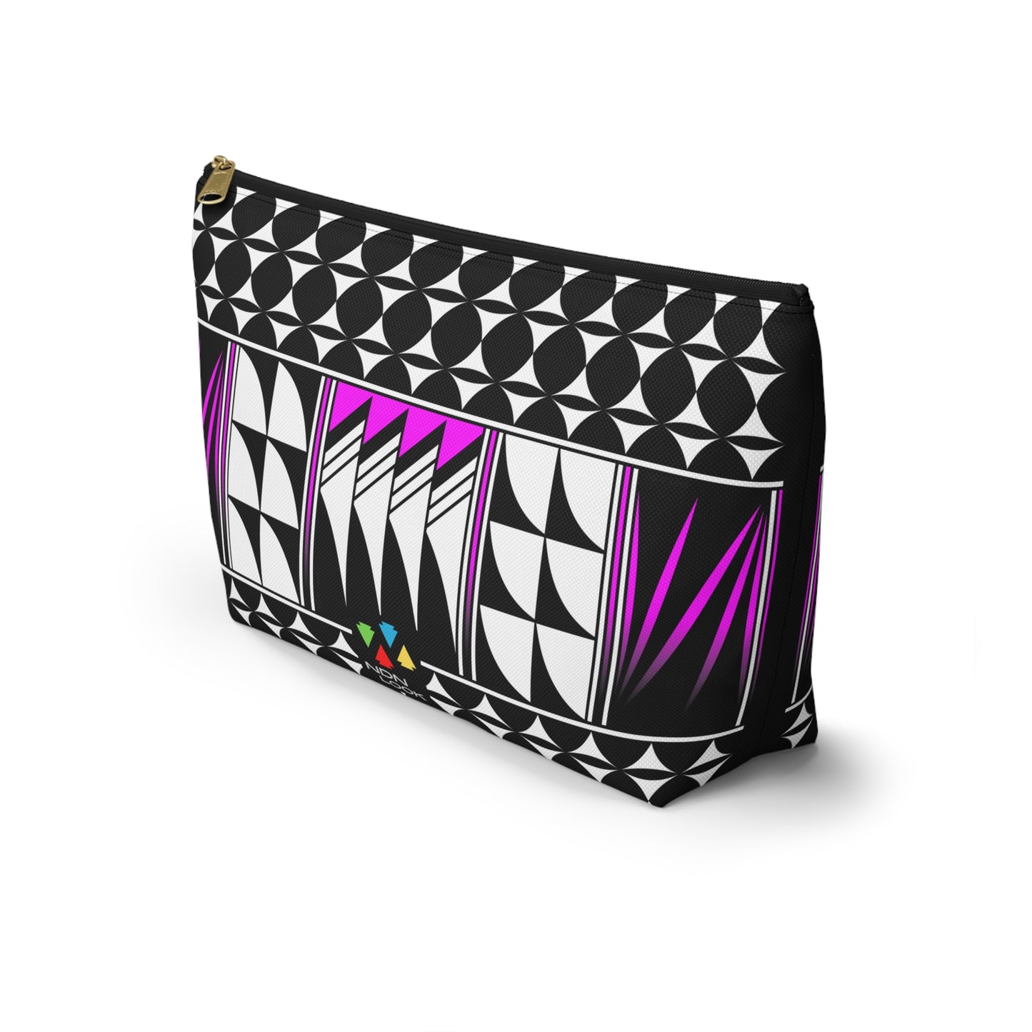 Blessed Feathers in Pink Pouch w T-bottom