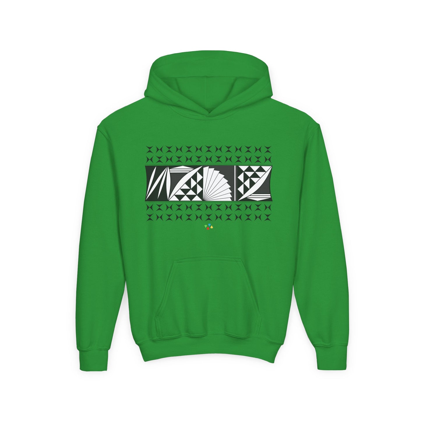 Charcoal Southwest Sunrise Youth Heavy Blend Hooded Sweatshirt