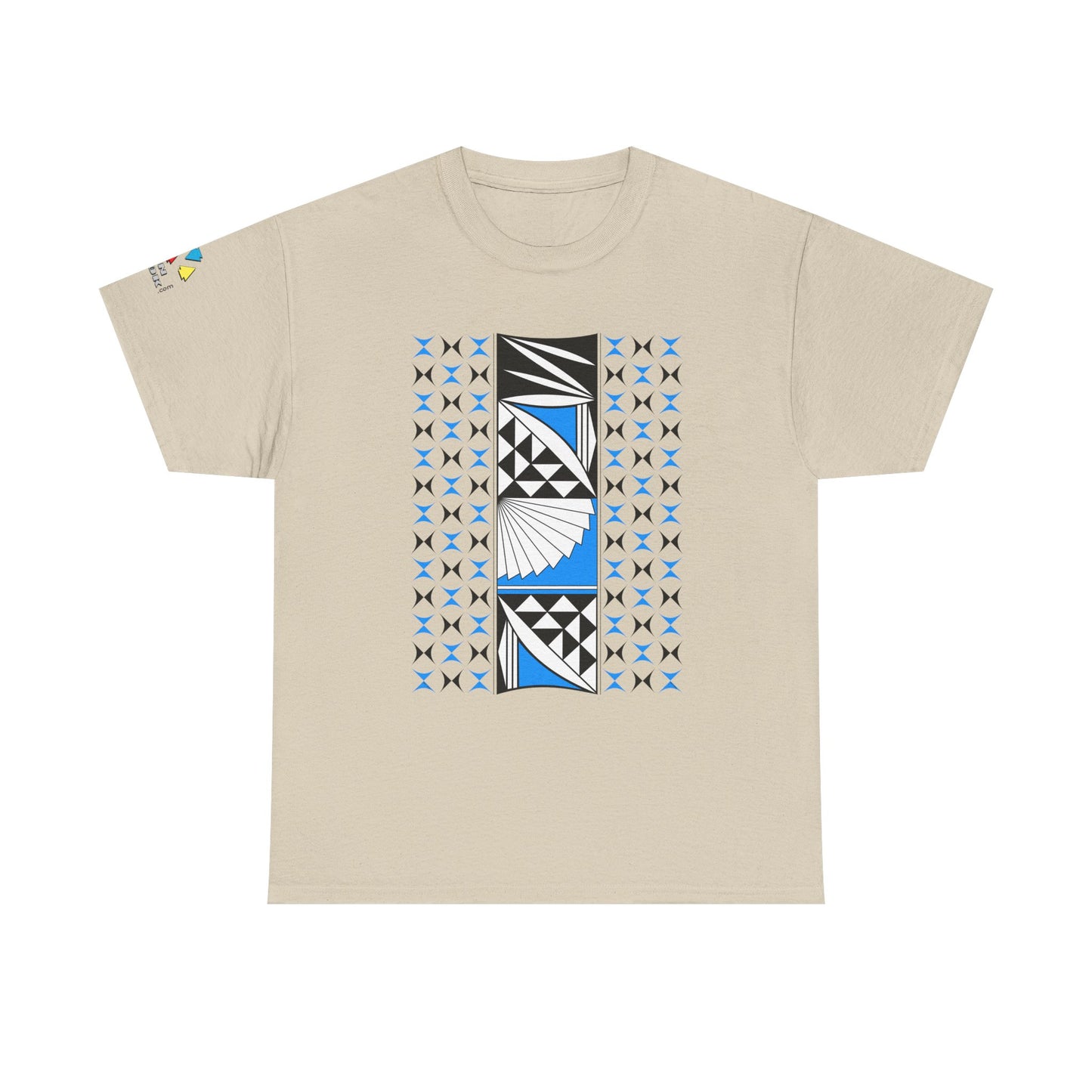 Southwest Sunrise in Sky Blue Gildan Unisex Tee