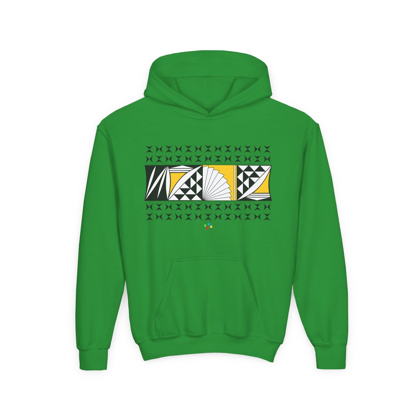 Yellow Southwest Sunrise Youth Heavy Blend Hooded Sweatshirt