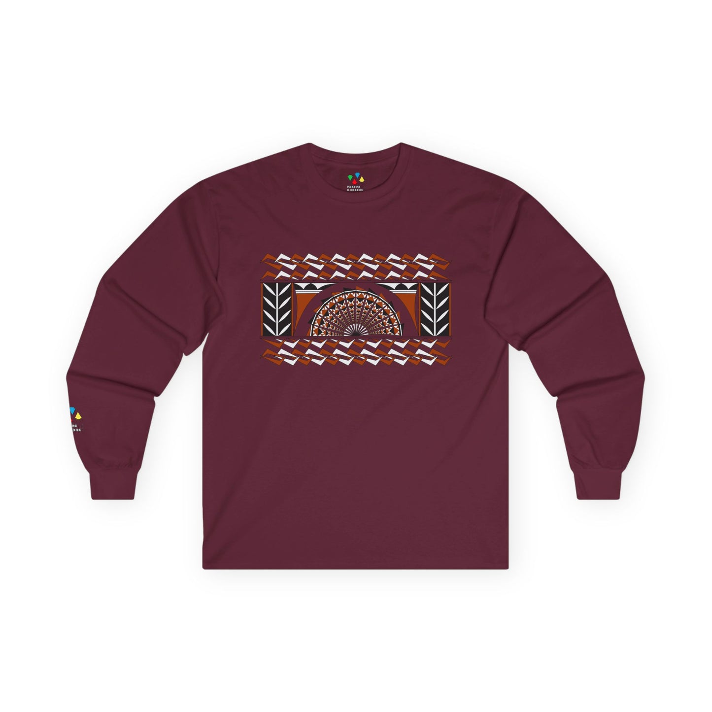 Southwest Sunset in Rust Unisex Long Sleeve Tee
