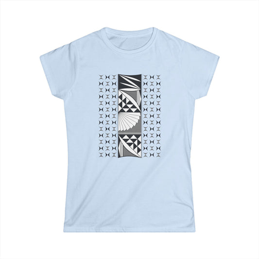 Gray Southwest Sunrise Women's Softstyle Tee
