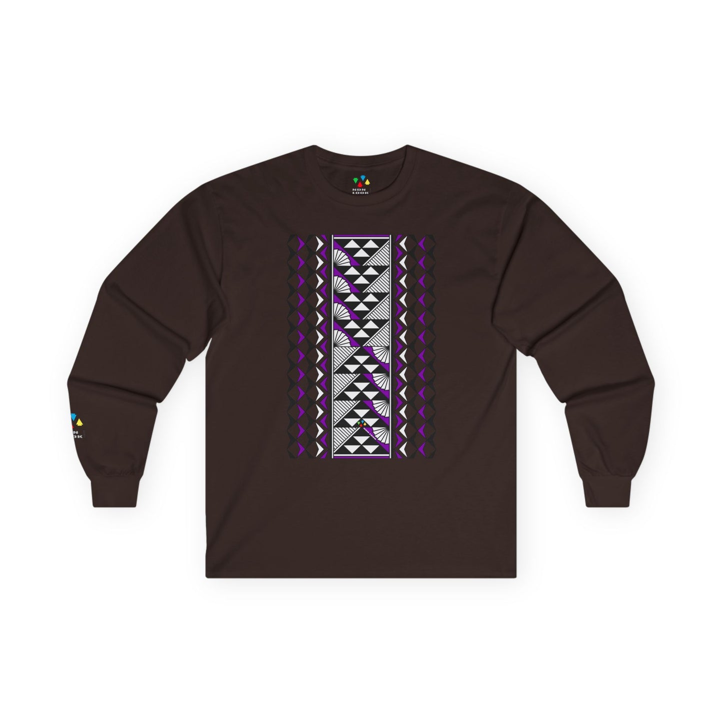 Sun and Rain in Purple Unisex Long Sleeve Tee