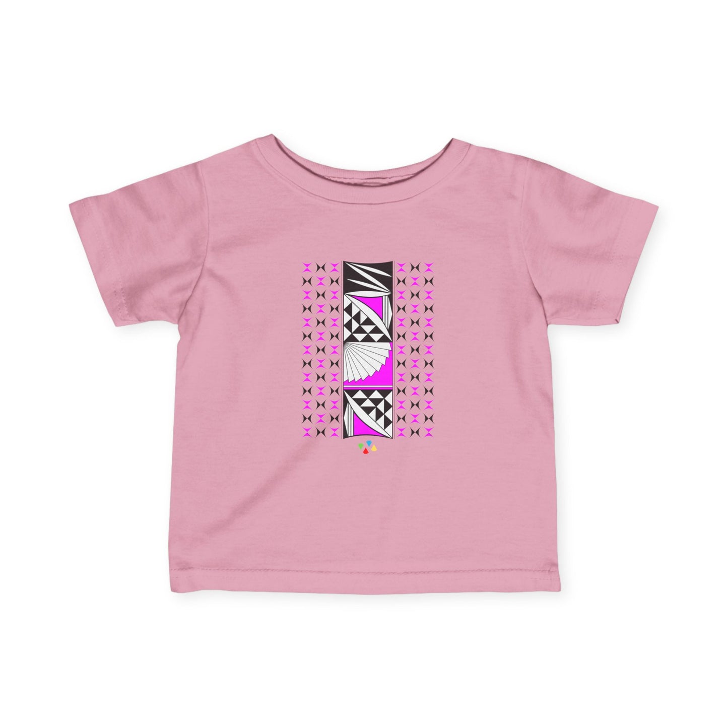 Pink Southwest Sunrise Infant Fine Jersey Tee