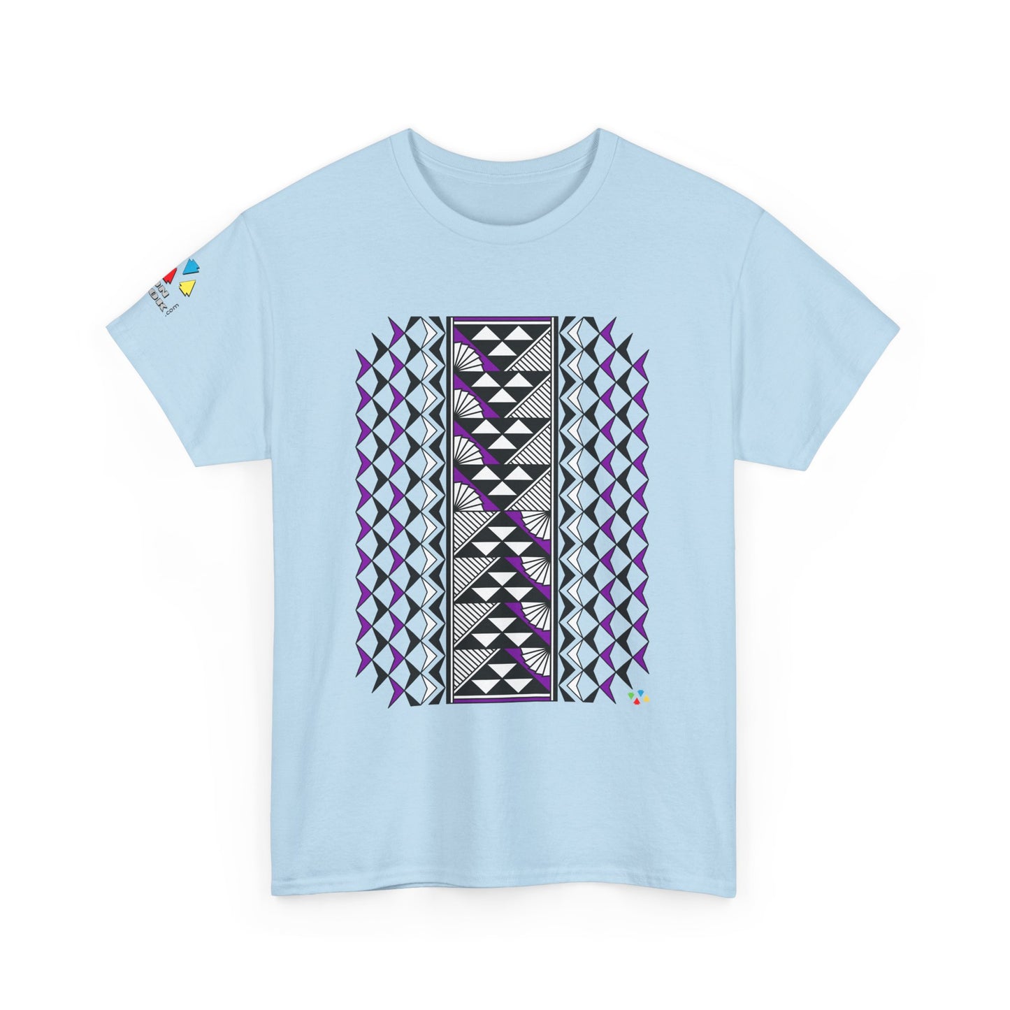 Sun and Rain in Purple Gildan Unisex Tee