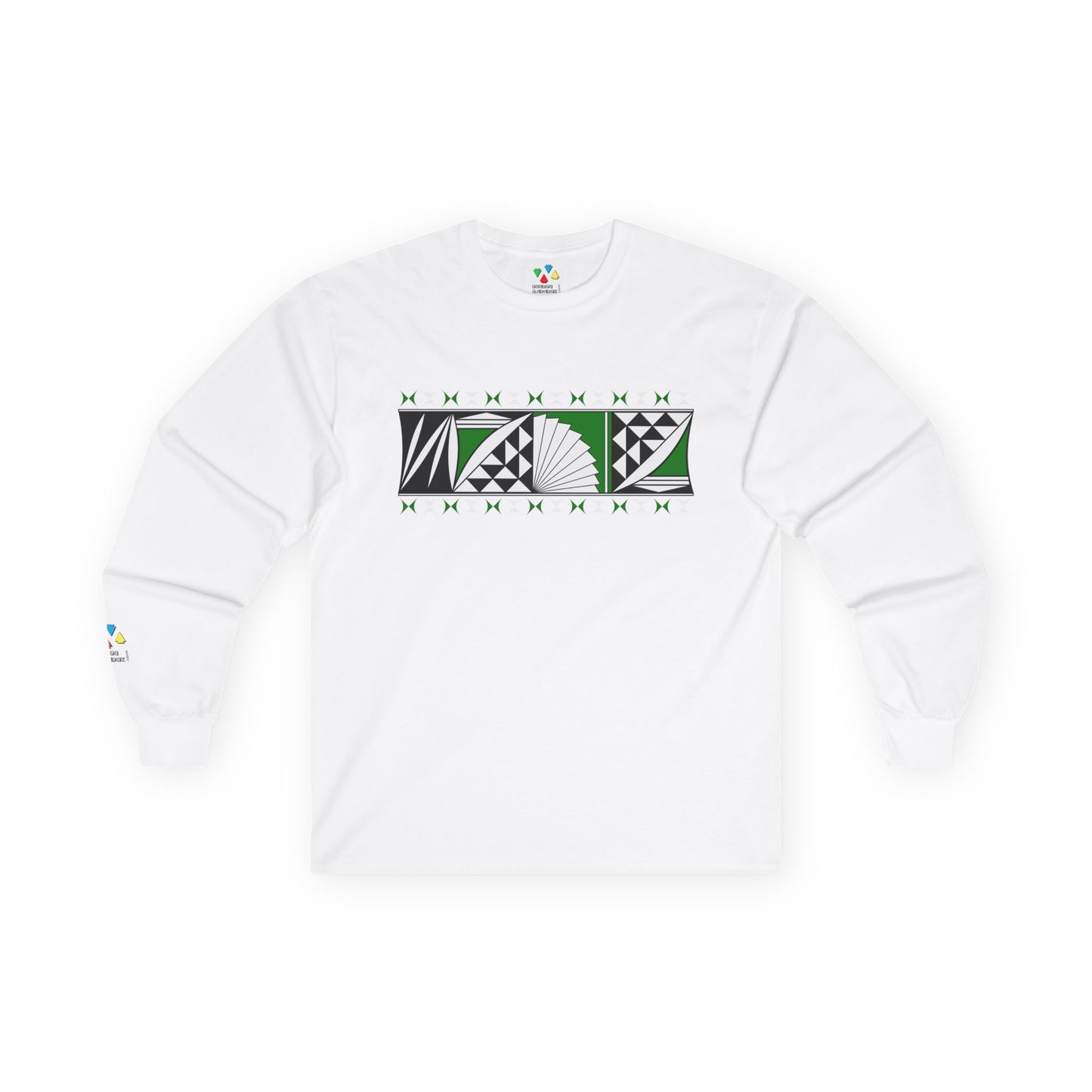 Southwest Sunrise in Green Unisex Long Sleeve Tee