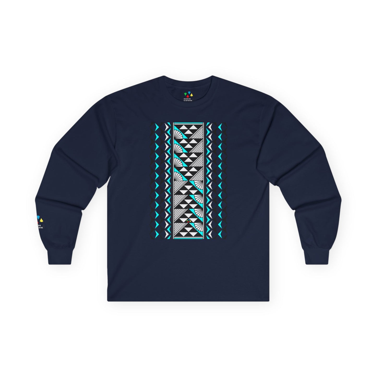 Sun and Rain in Turquoise Unisex Long Sleeve Tee