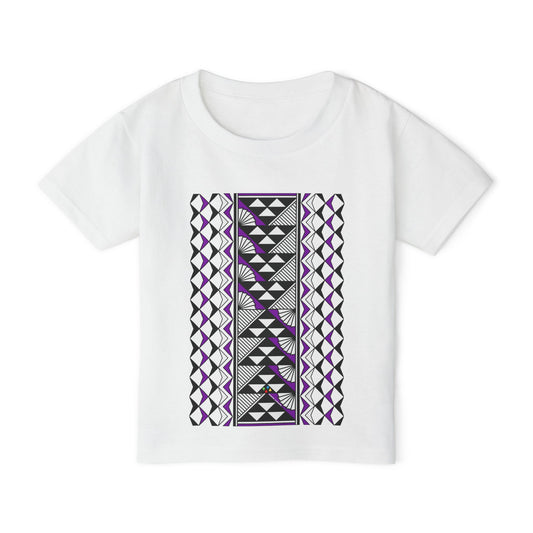 Purple Sun and Rain Toddler T-Shirt