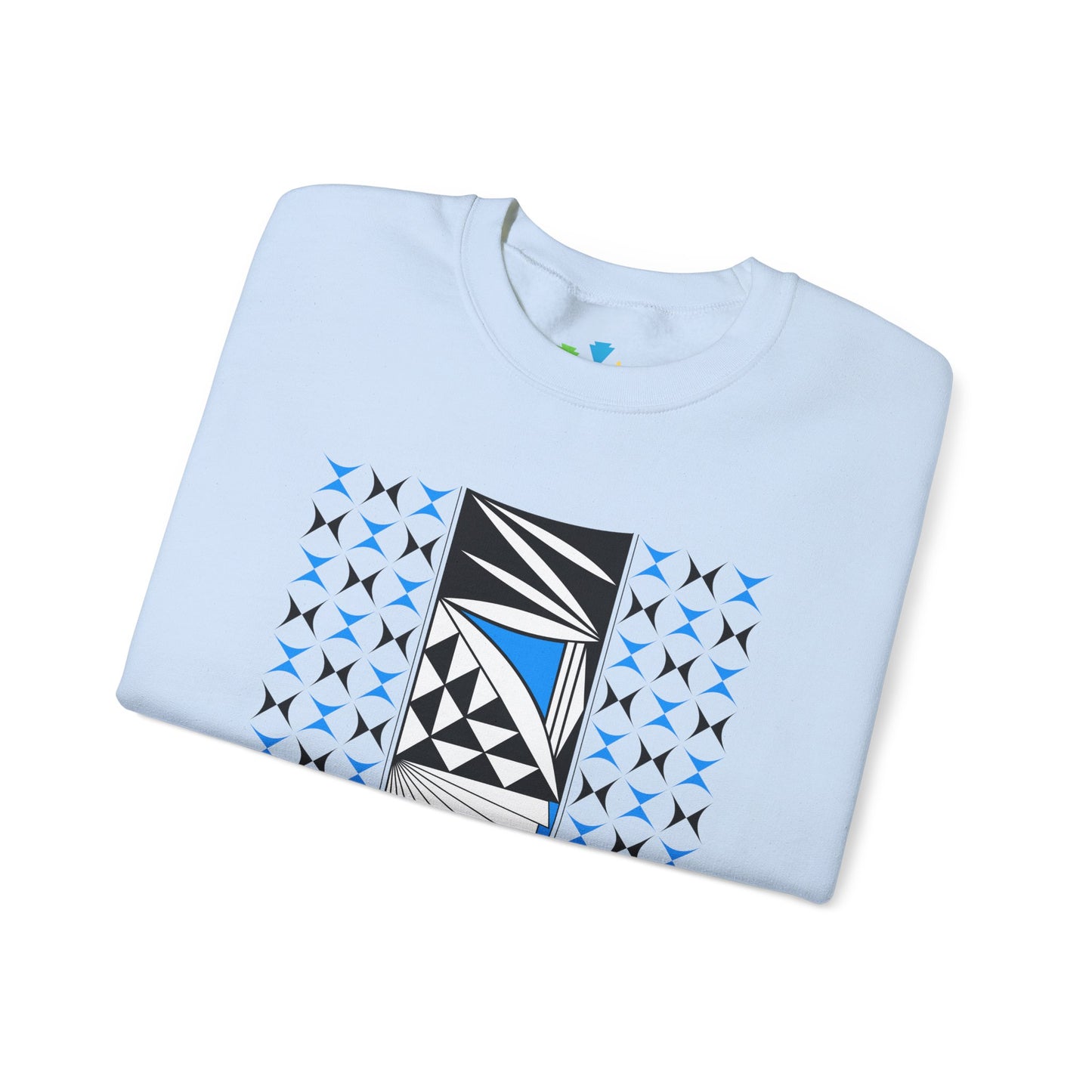 Southwest Sunrise in Sky Blue Unisex Sweatshirt
