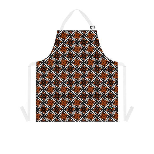 Sacred Winds in Rust Two Pocket Apron