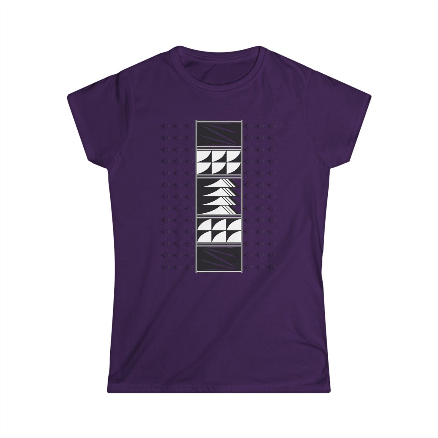 Chrome Native Feather Blessing Women's Softstyle Tee