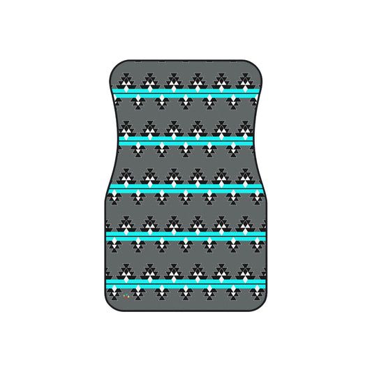 Native Stories - Turquoise - Car Mats (Set of 4)