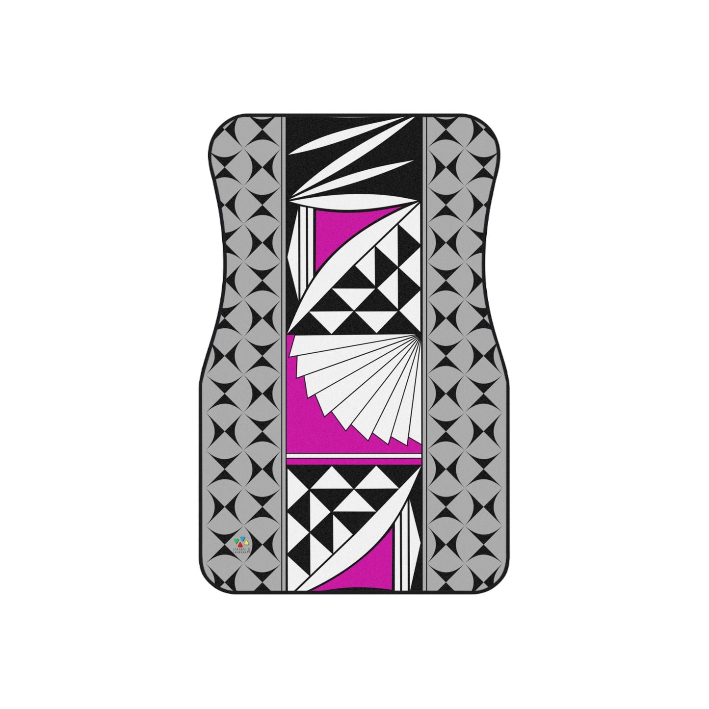 Southwest Sunrise in Pink Car Mats (Set of 4)