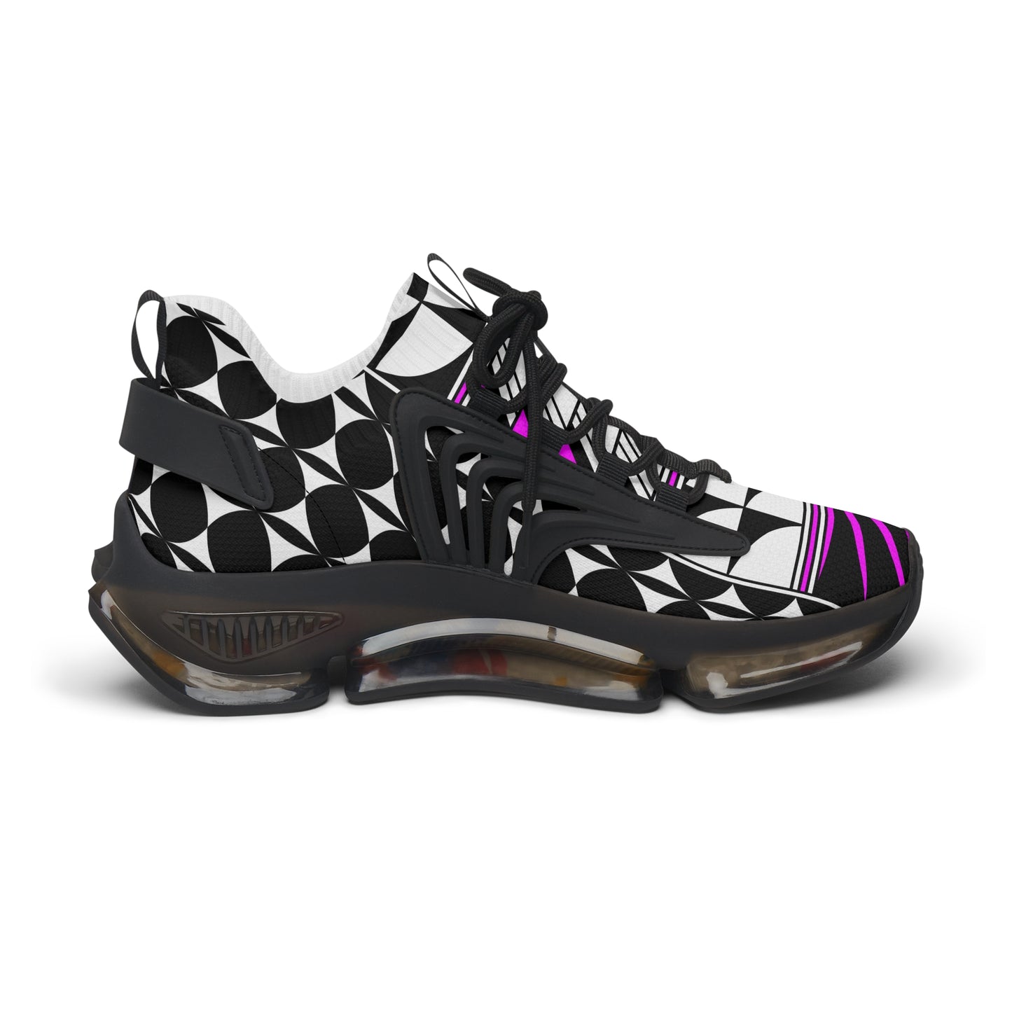 Feather Blessing in Pink Women's Mesh Sneakers