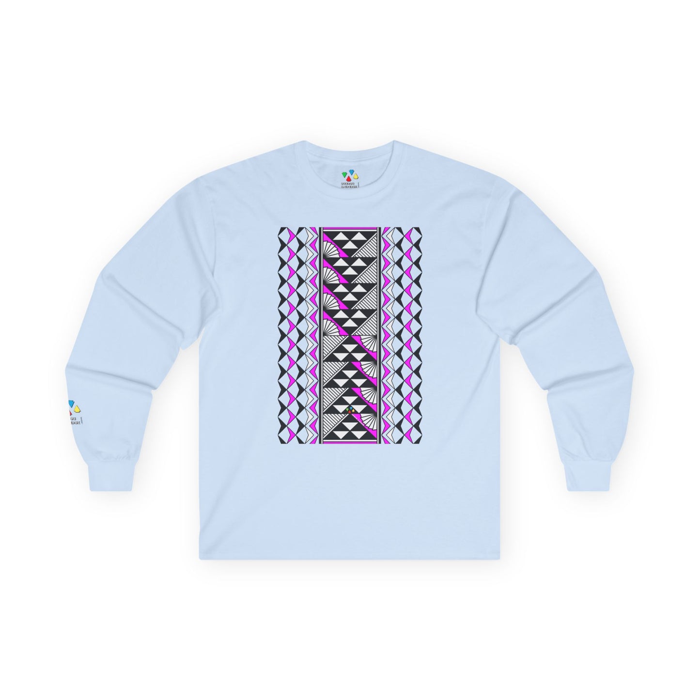 Sun and Rain in Pink Unisex Long Sleeve Tee