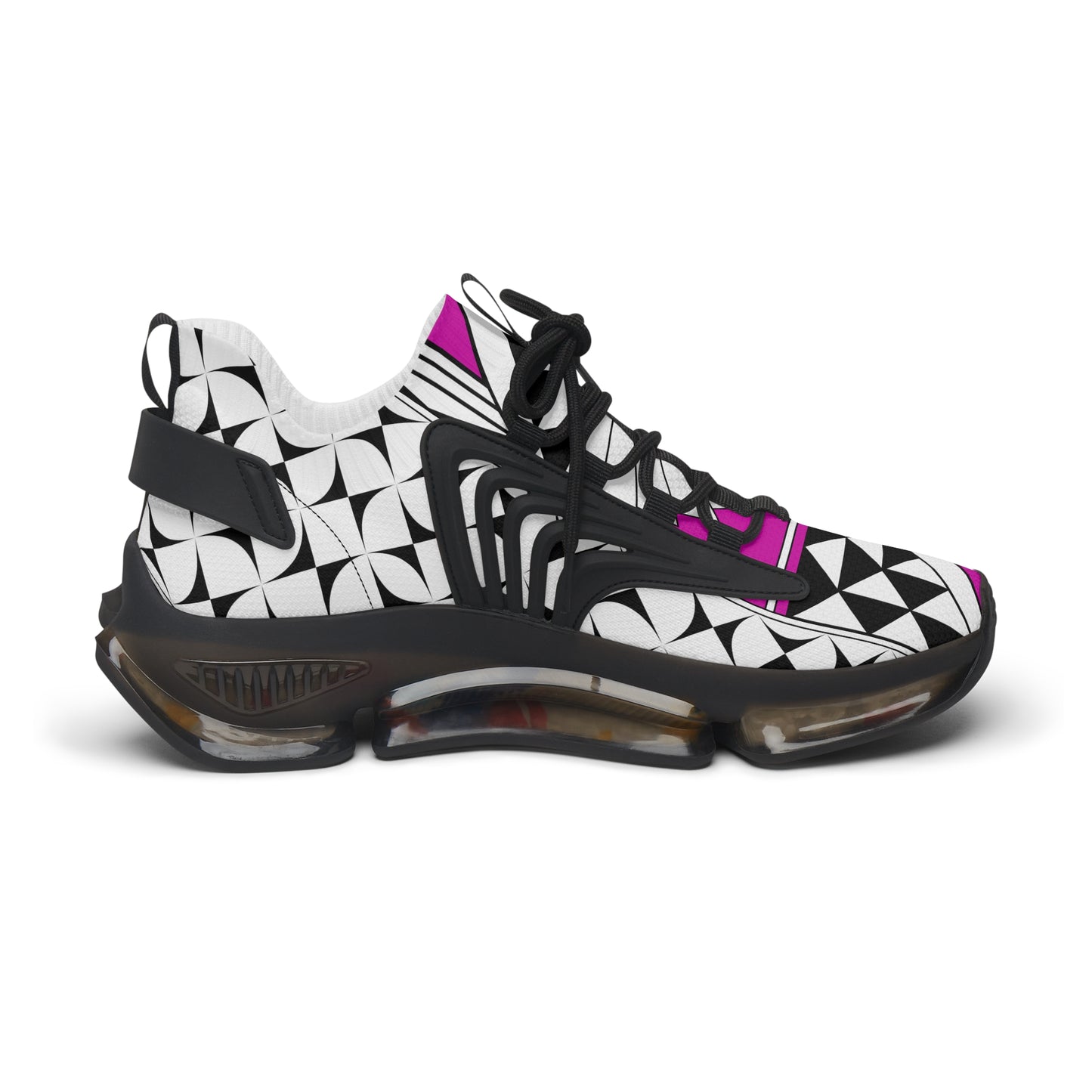 Southwest Sunrise in Pink Women's Mesh Sneakers
