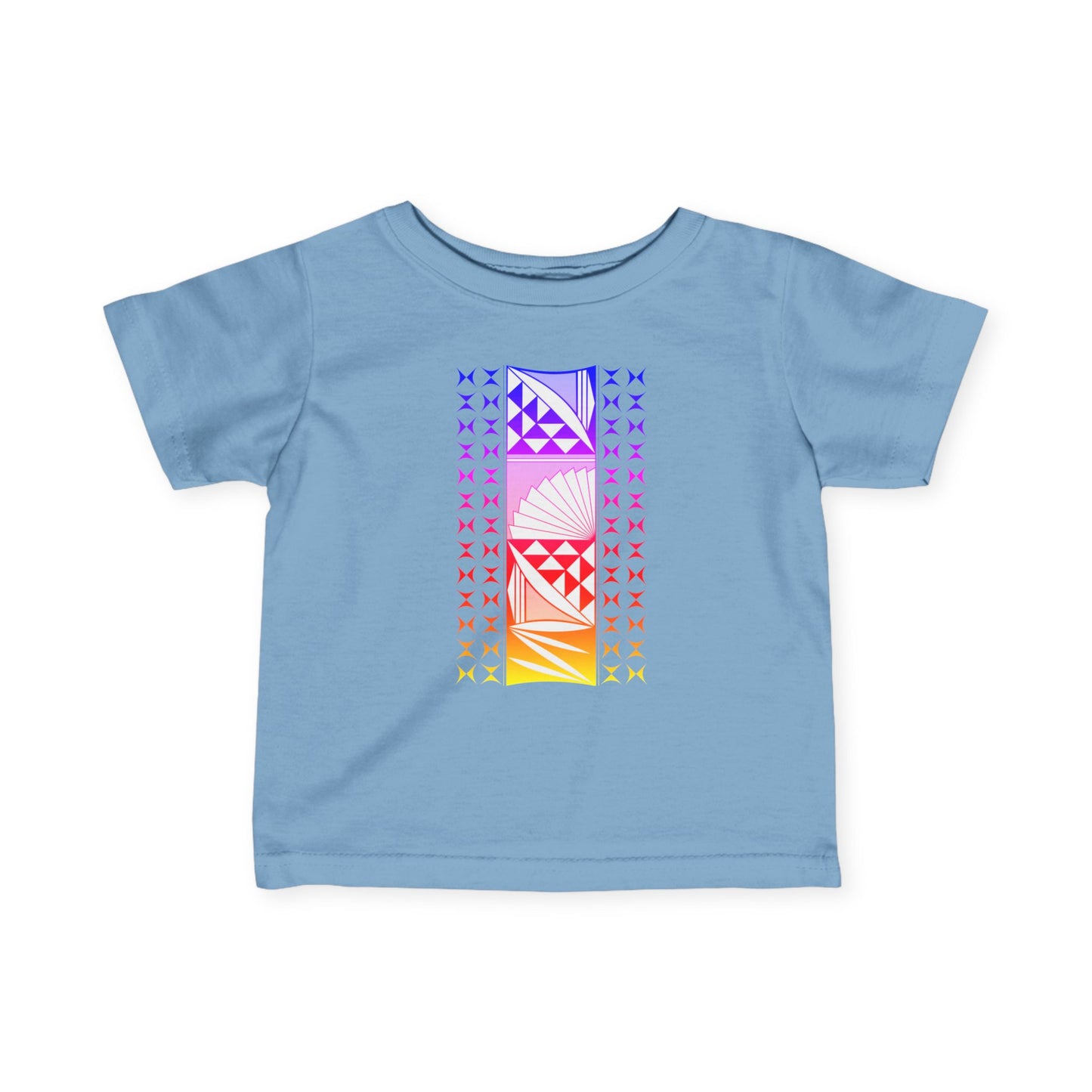 Rainbow Sunrise Infant Fine Jersey Tee