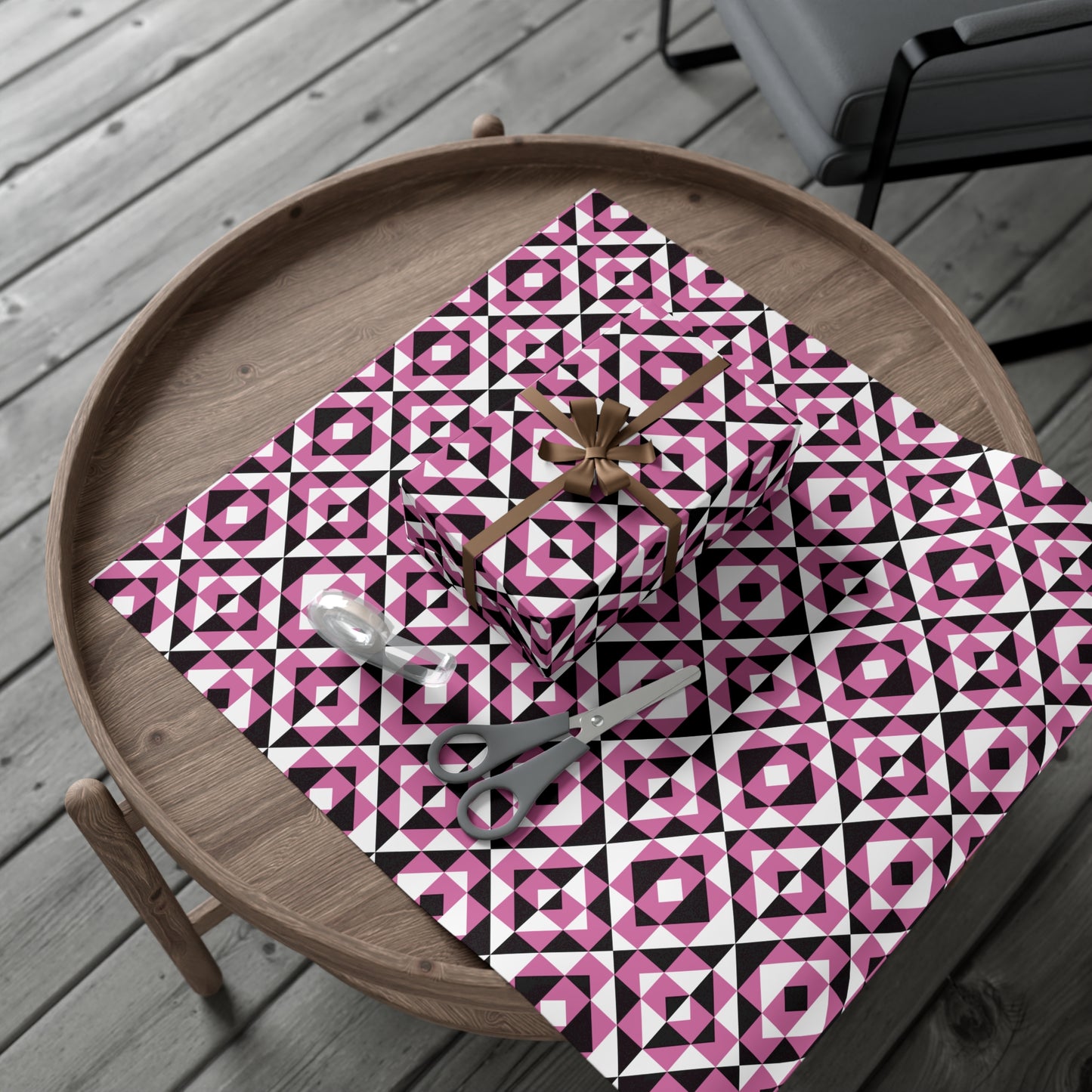 Light Pink Sacred Mountains Gift Wrap Papers