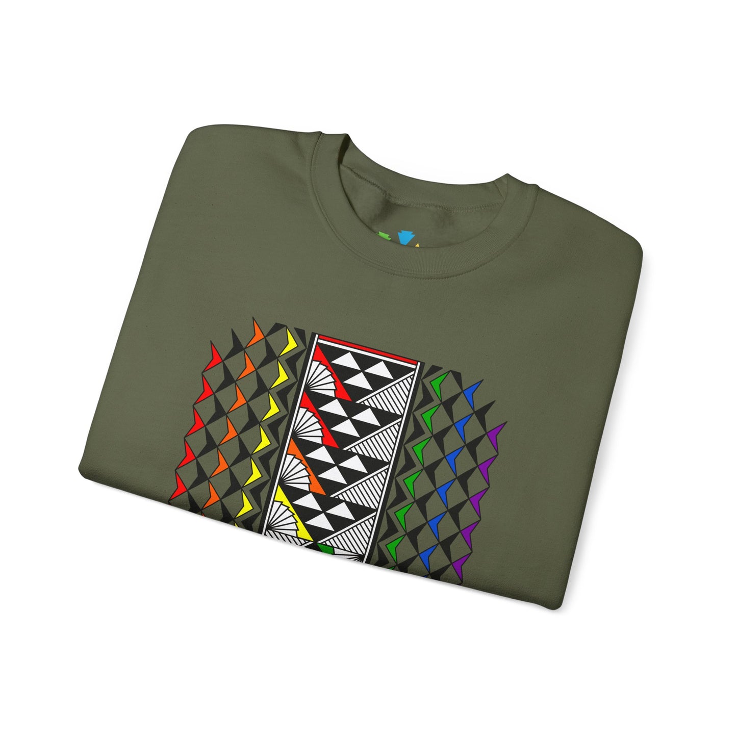 Rainbow Sun and Rain Unisex Sweatshirt