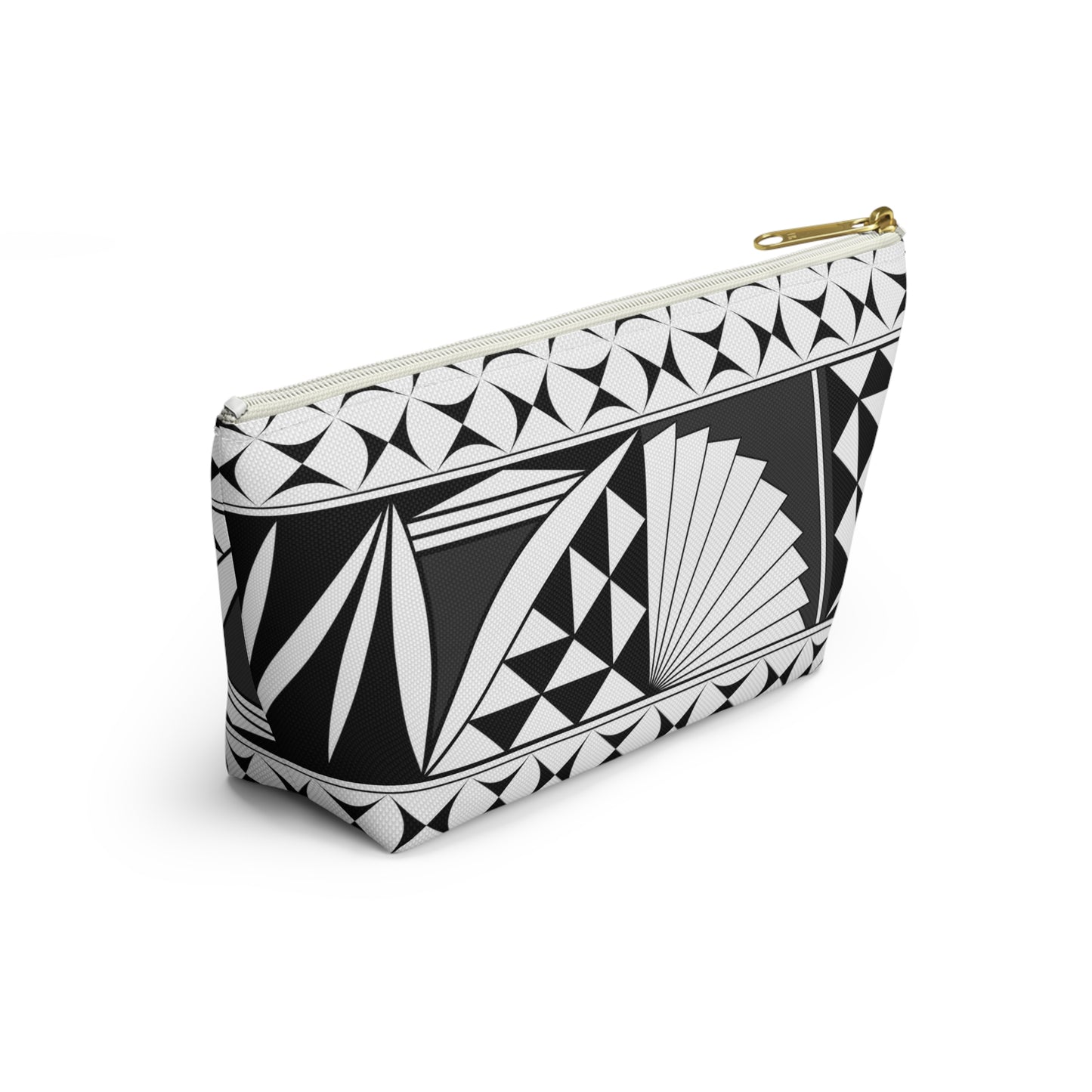 Southwest Sunrise in Charcoal Pouch w T-bottom