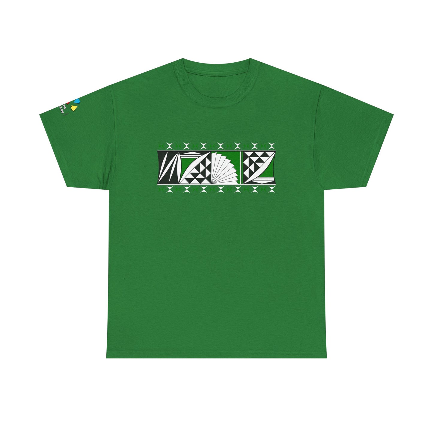 Southwest Sunrise 2 in Green Gildan Unisex Tee
