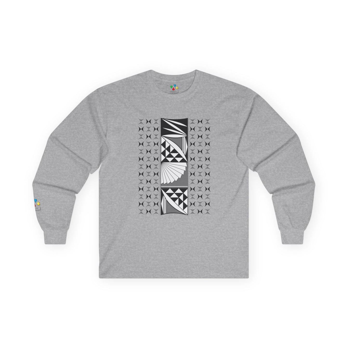 Southwest Sunrise in Gray Unisex Long Sleeve Tee