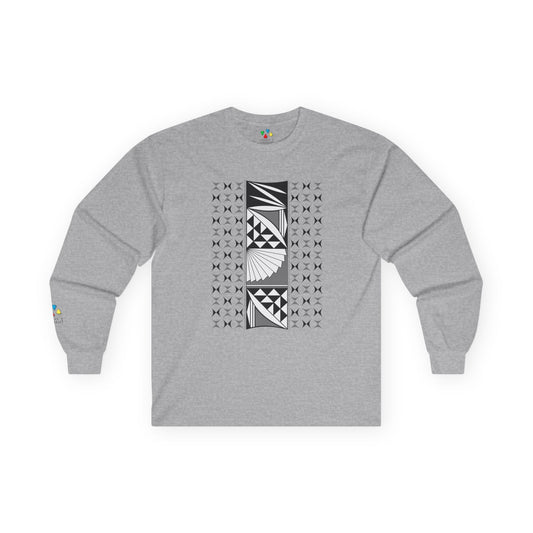 Southwest Sunrise in Gray Unisex Long Sleeve Tee