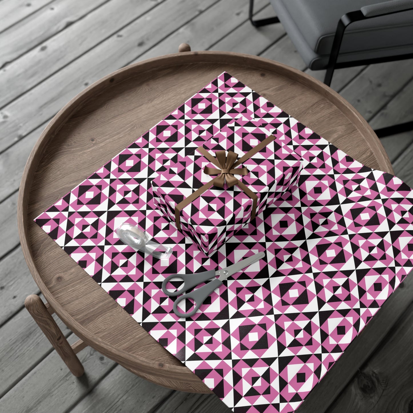 Light Pink Sacred Mountains Gift Wrap Papers