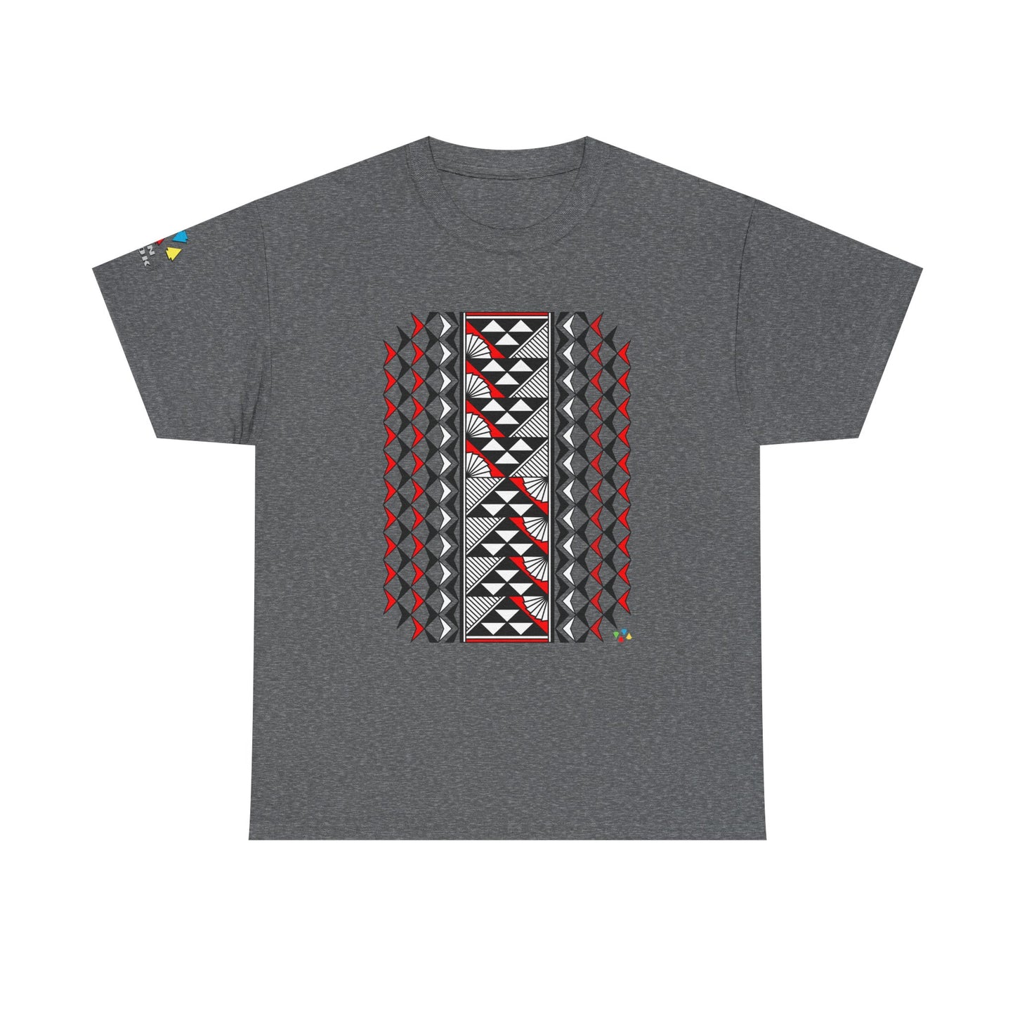 Sun and Rain in Red Gildan Unisex Tee