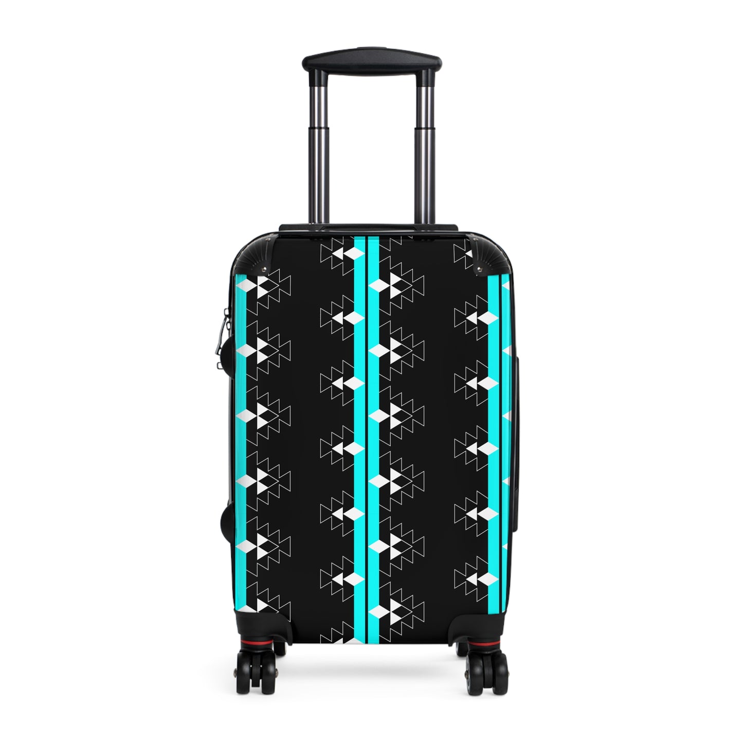 Turquoise Native Woven Stories Suitcases