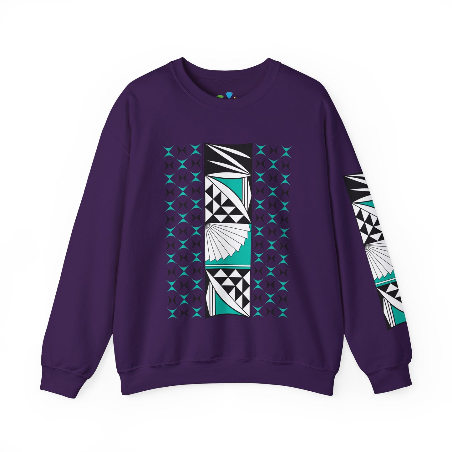 Southwest Sunrise in Aqua Unisex Sweatshirt