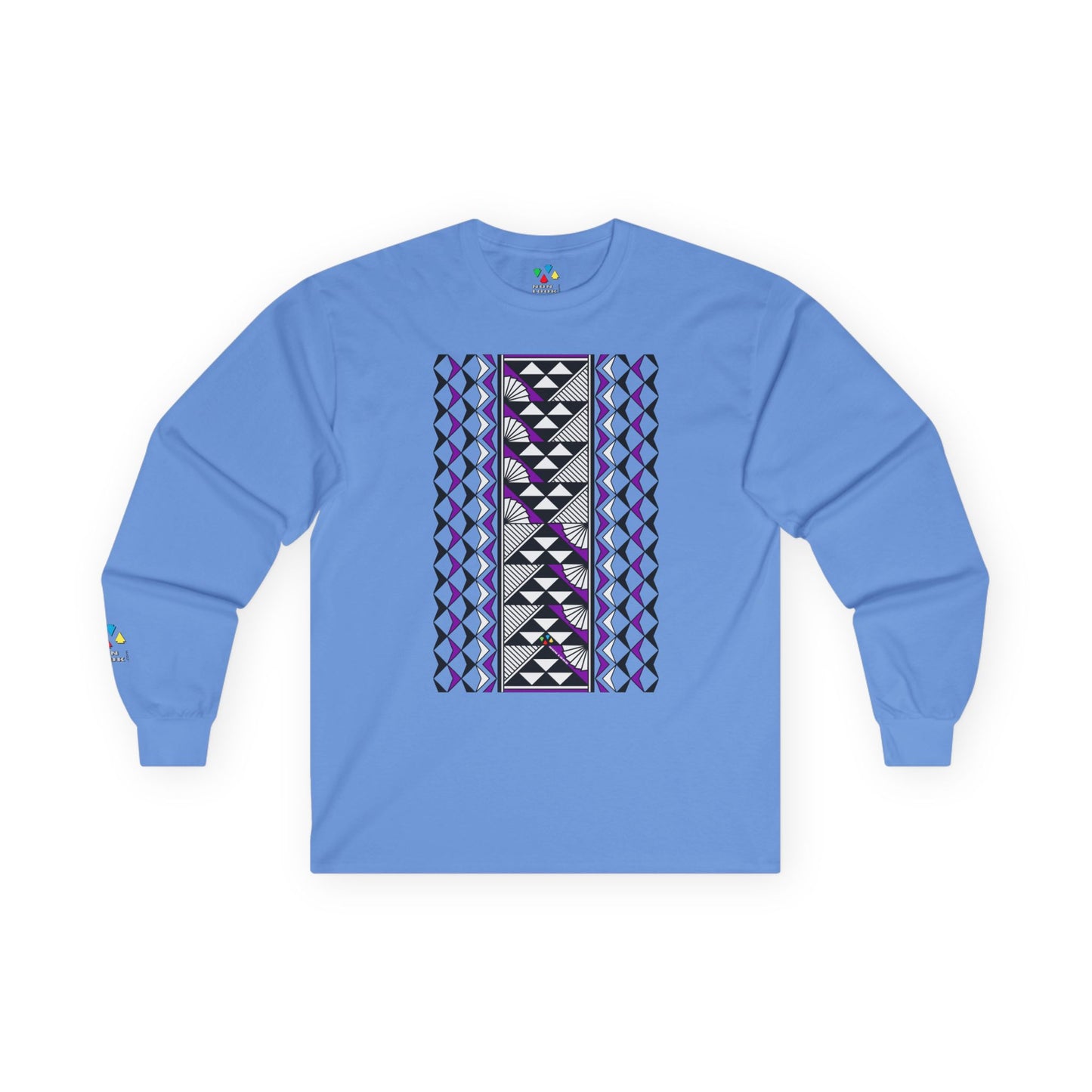 Sun and Rain in Purple Unisex Long Sleeve Tee