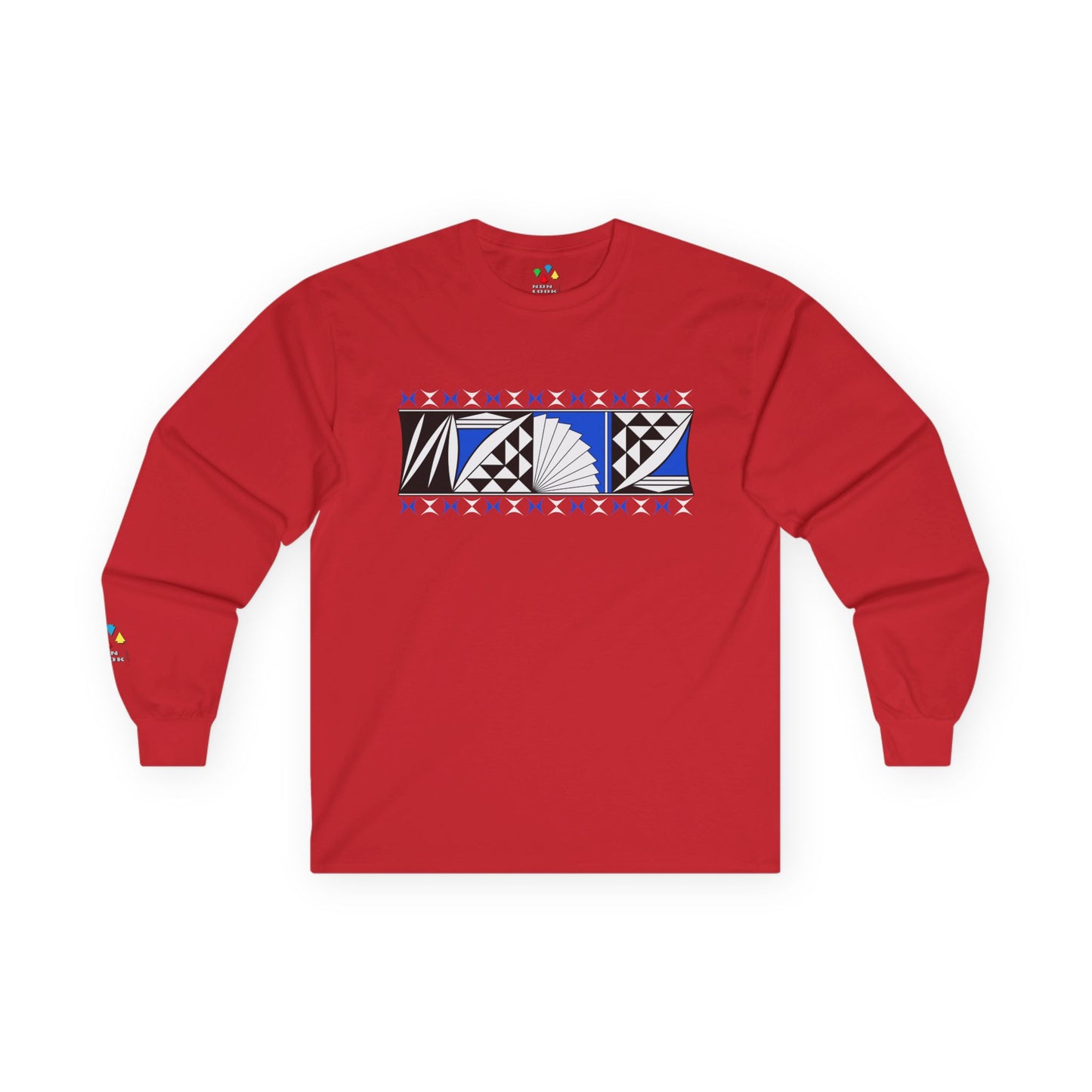 Southwest Sunrise in Blue Unisex Long Sleeve Tee