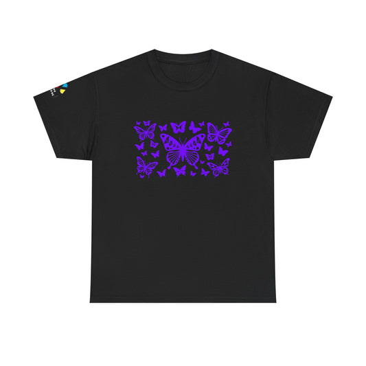 Butterfly Dance in Purple Gildan Unisex Tee