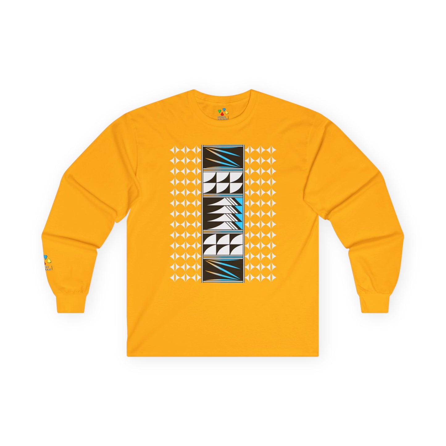 Feather Blessings in Turquoise Unisex Long Sleeve Tee