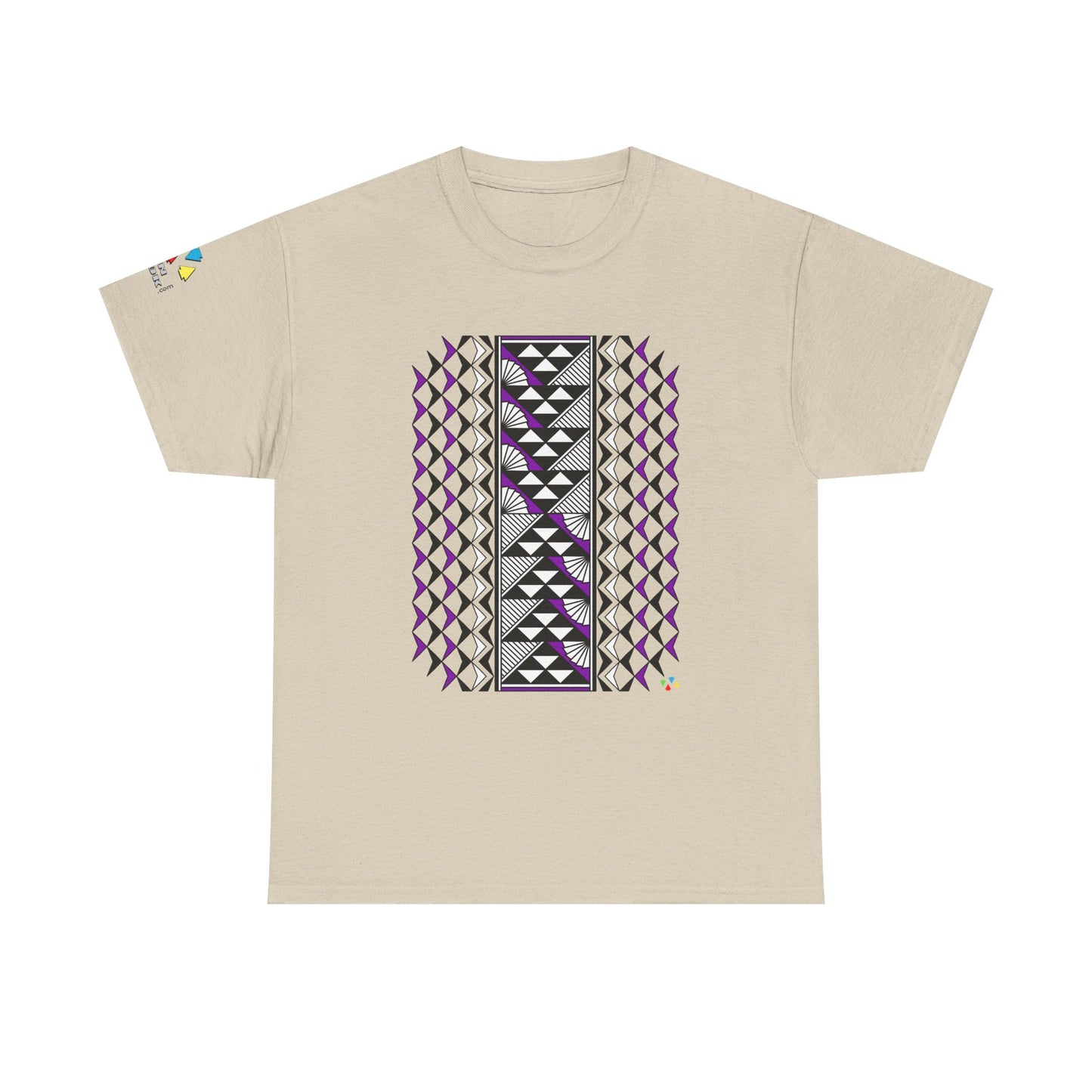 Sun and Rain in Purple Gildan Unisex Tee