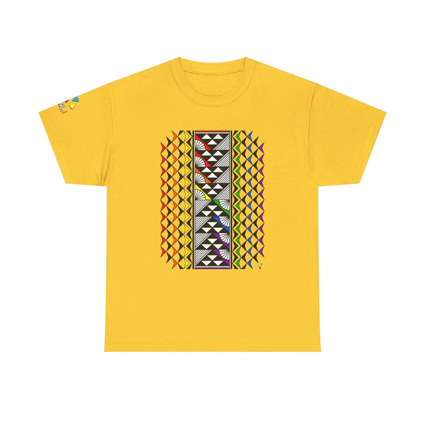 Rainbow Sun and Rain Gildan Unisex Tee