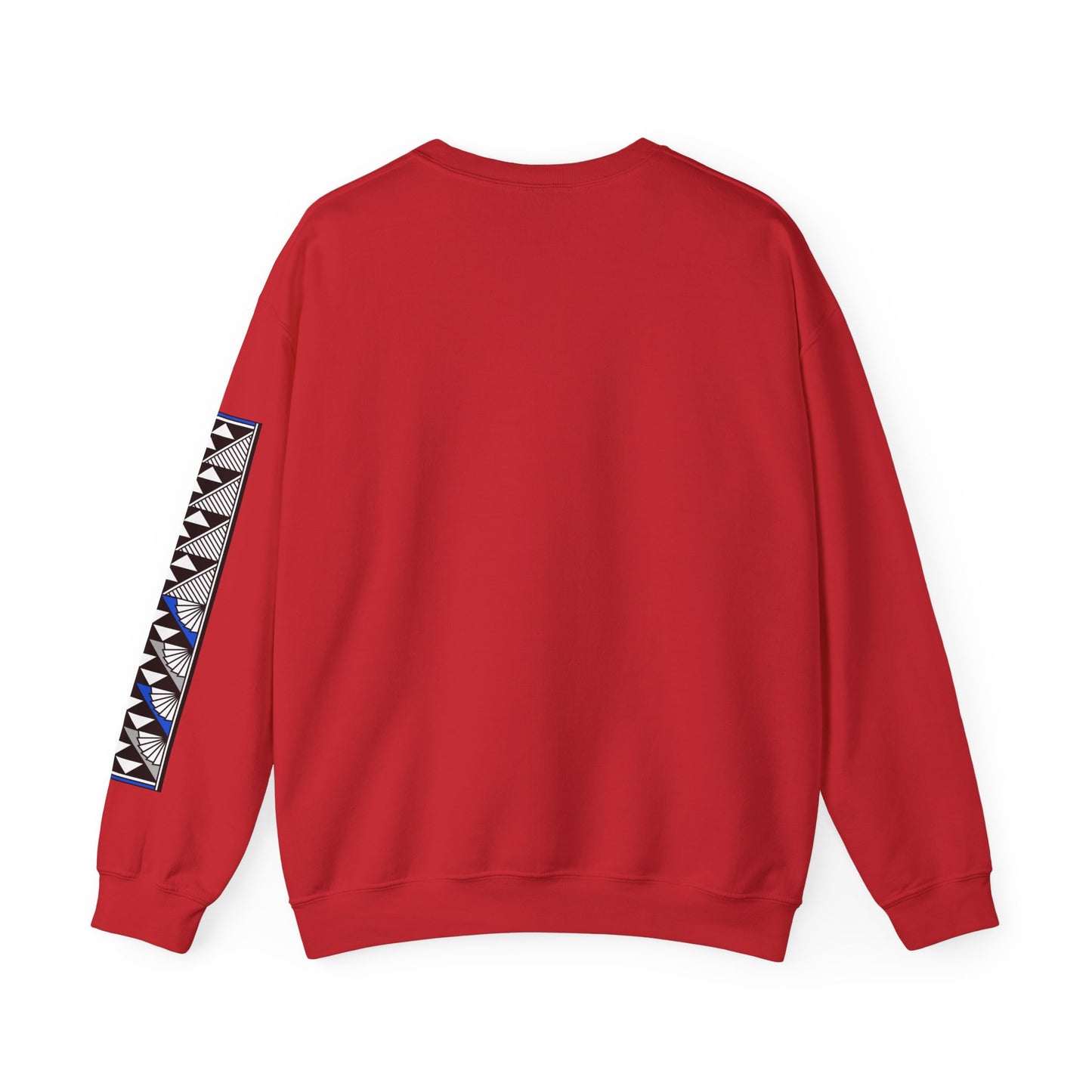 Sun and Rain in Blue/Silver Unisex Sweatshirt
