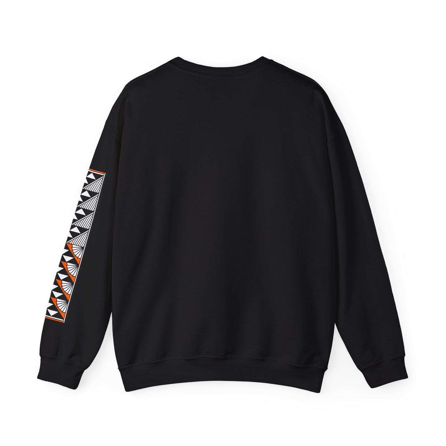 Sun and Rain in Orange Unisex Sweatshirt