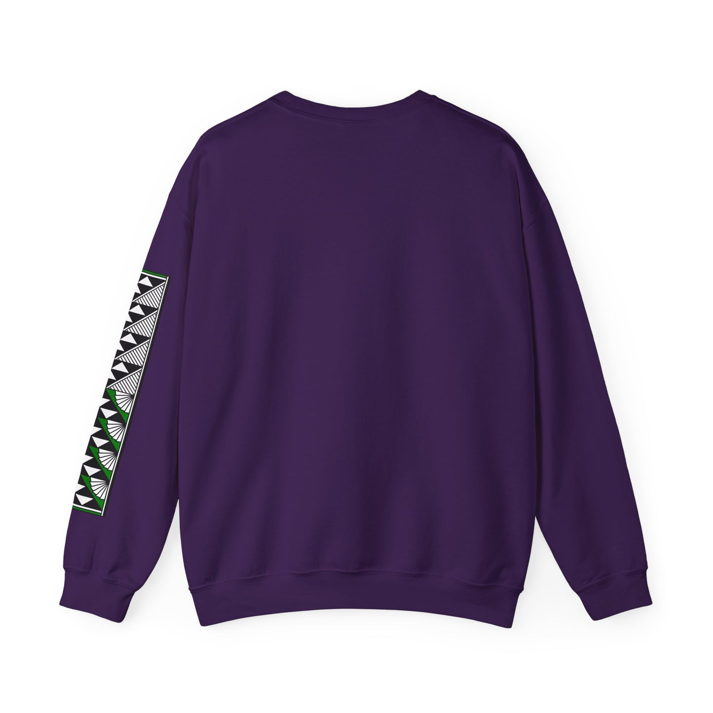 Sun and Rain in Green Unisex Sweatshirt