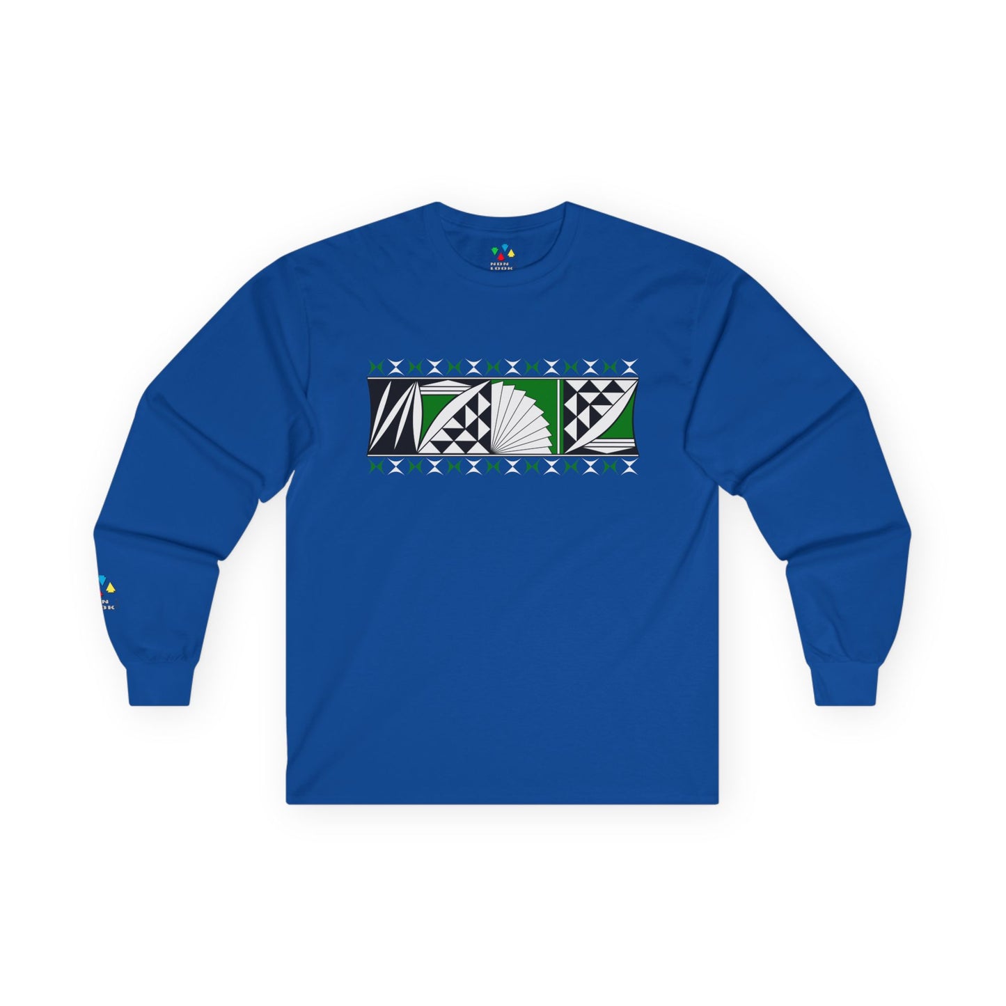 Southwest Sunrise in Green Unisex Long Sleeve Tee