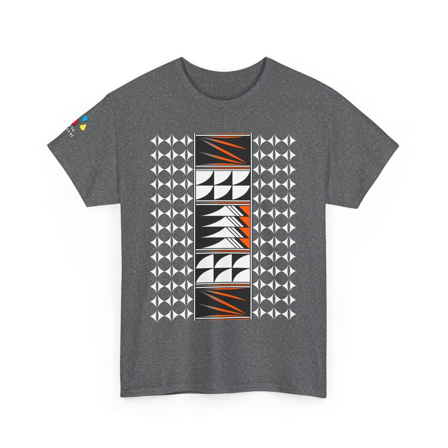 Feather Blessings in Orange Gildan Unisex Tee