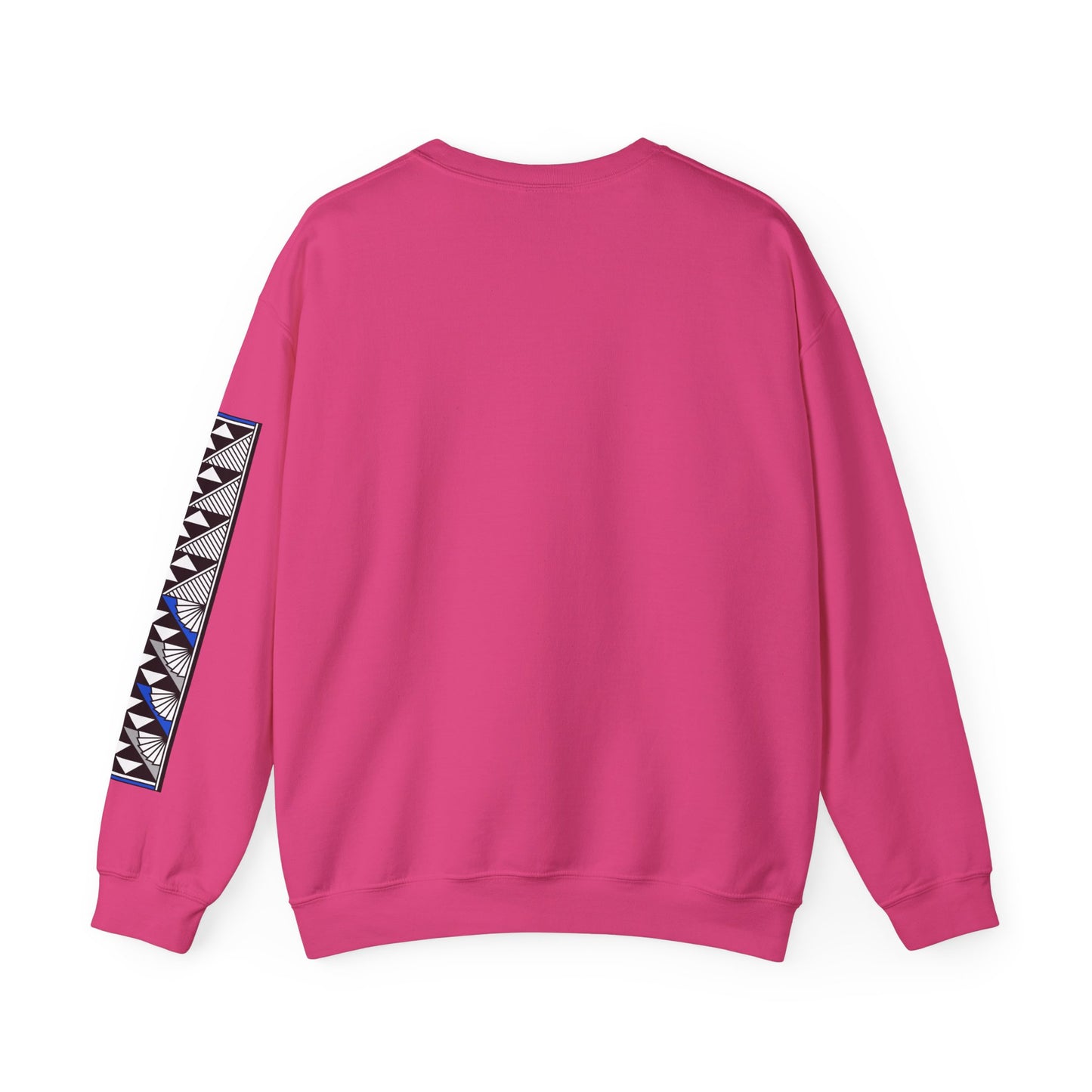 Sun and Rain in Blue/Silver Unisex Sweatshirt