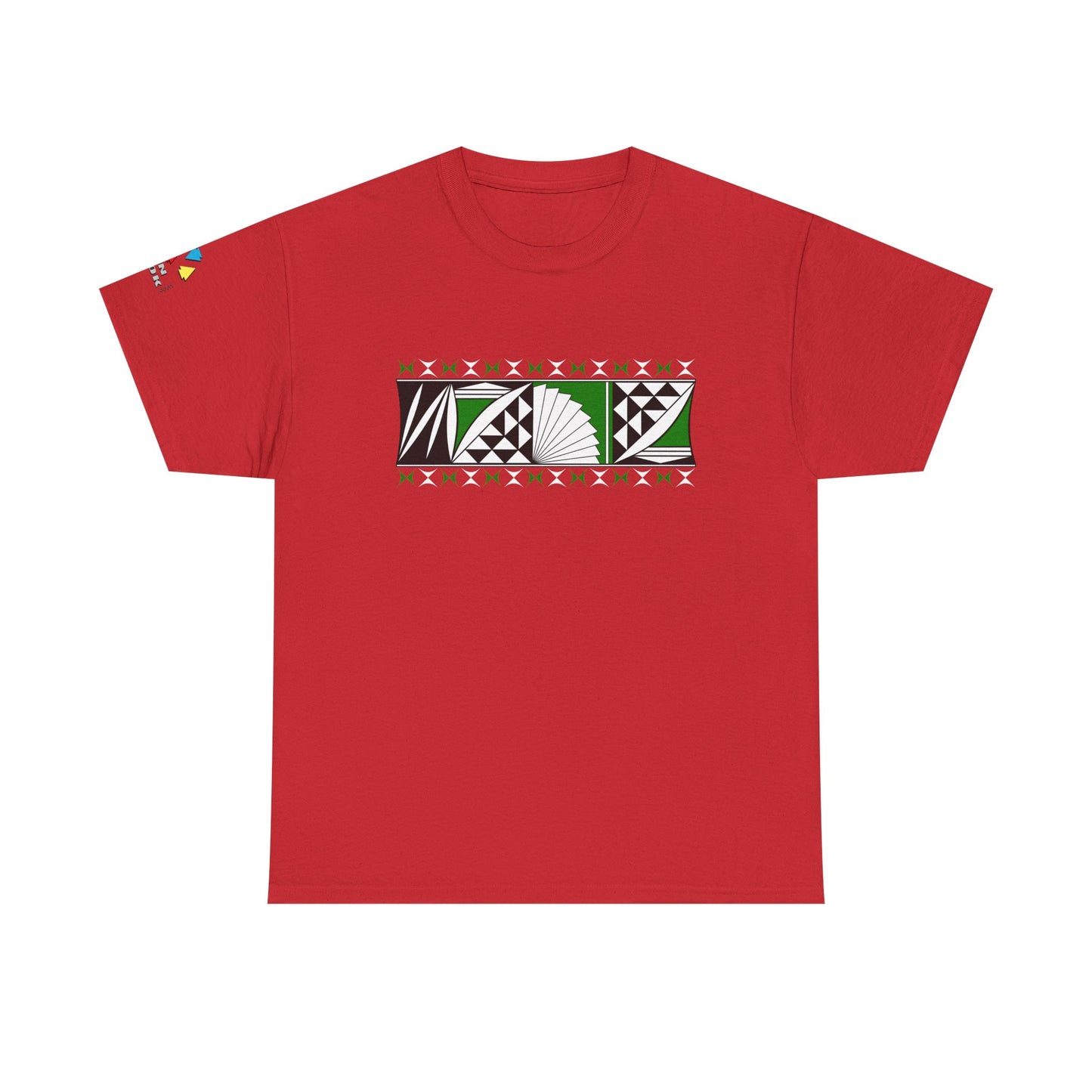 Southwest Sunrise 2 in Green Gildan Unisex Tee