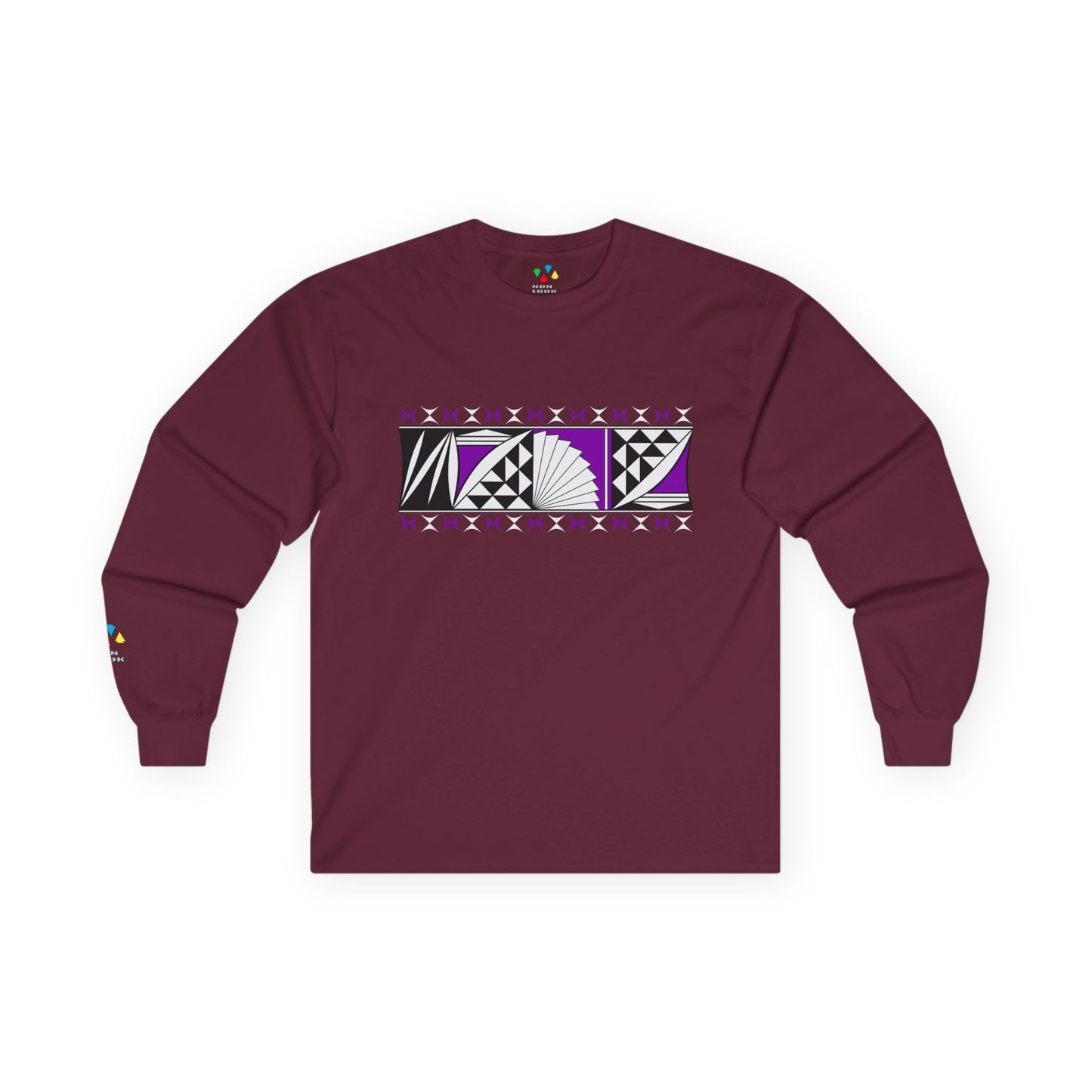Southwest Sunrise in Purple Unisex Long Sleeve Tee