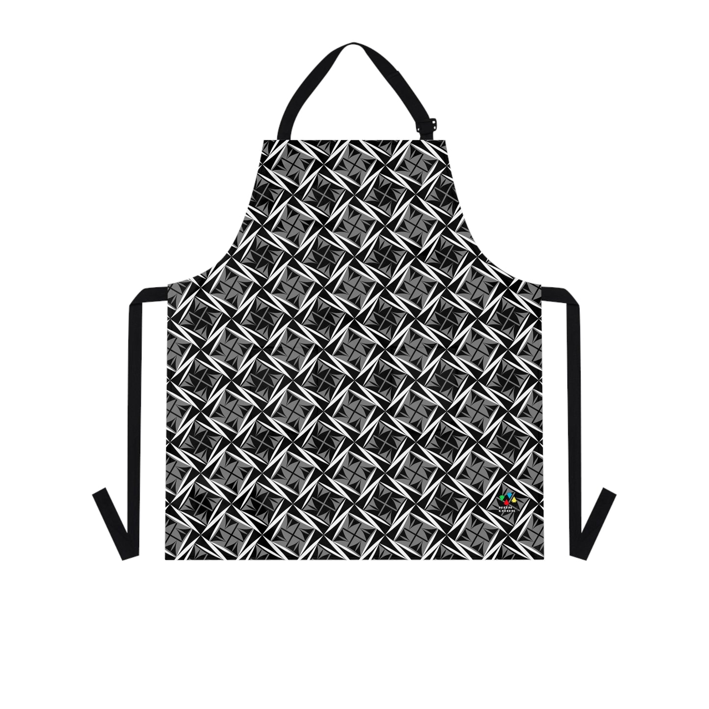 Sacred Winds in Gray Two Pocket Apron