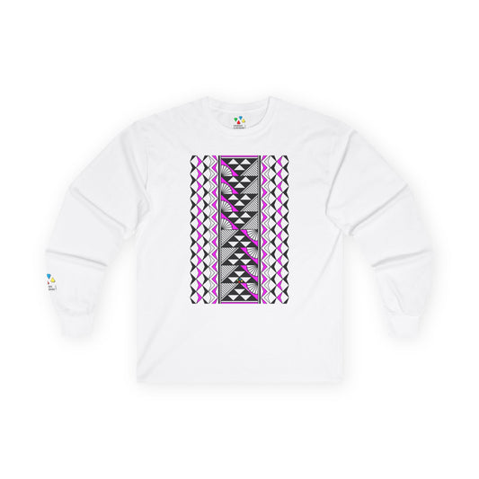 Sun and Rain in Pink Unisex Long Sleeve Tee