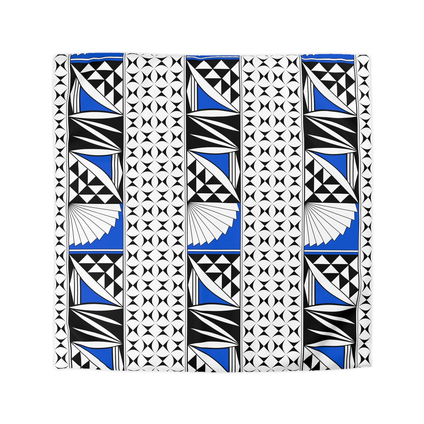 Southwest Sunrise in Blue Microfiber Duvet Cover