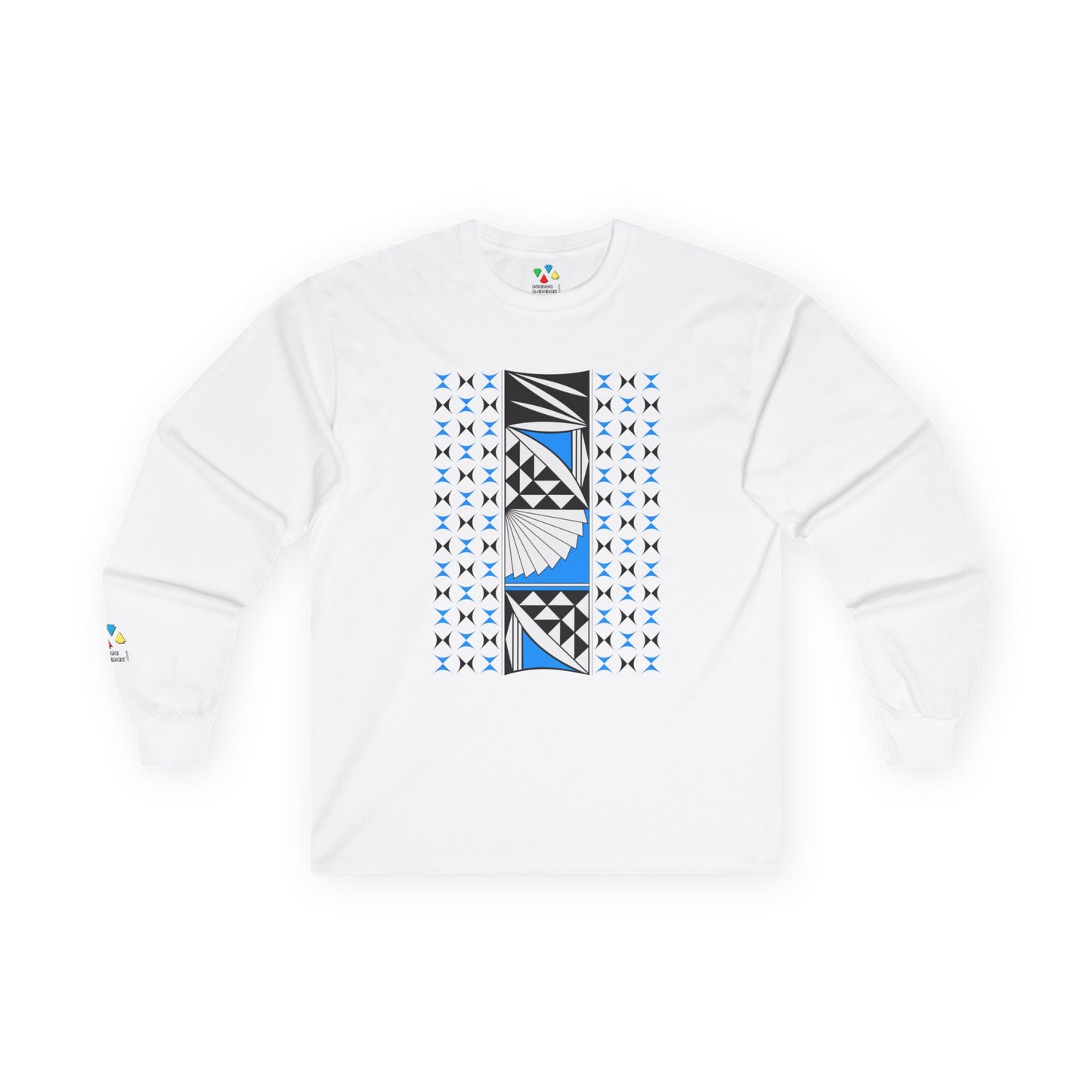 Southwest Sunrise in Sky Blue Unisex Long Sleeve Tee