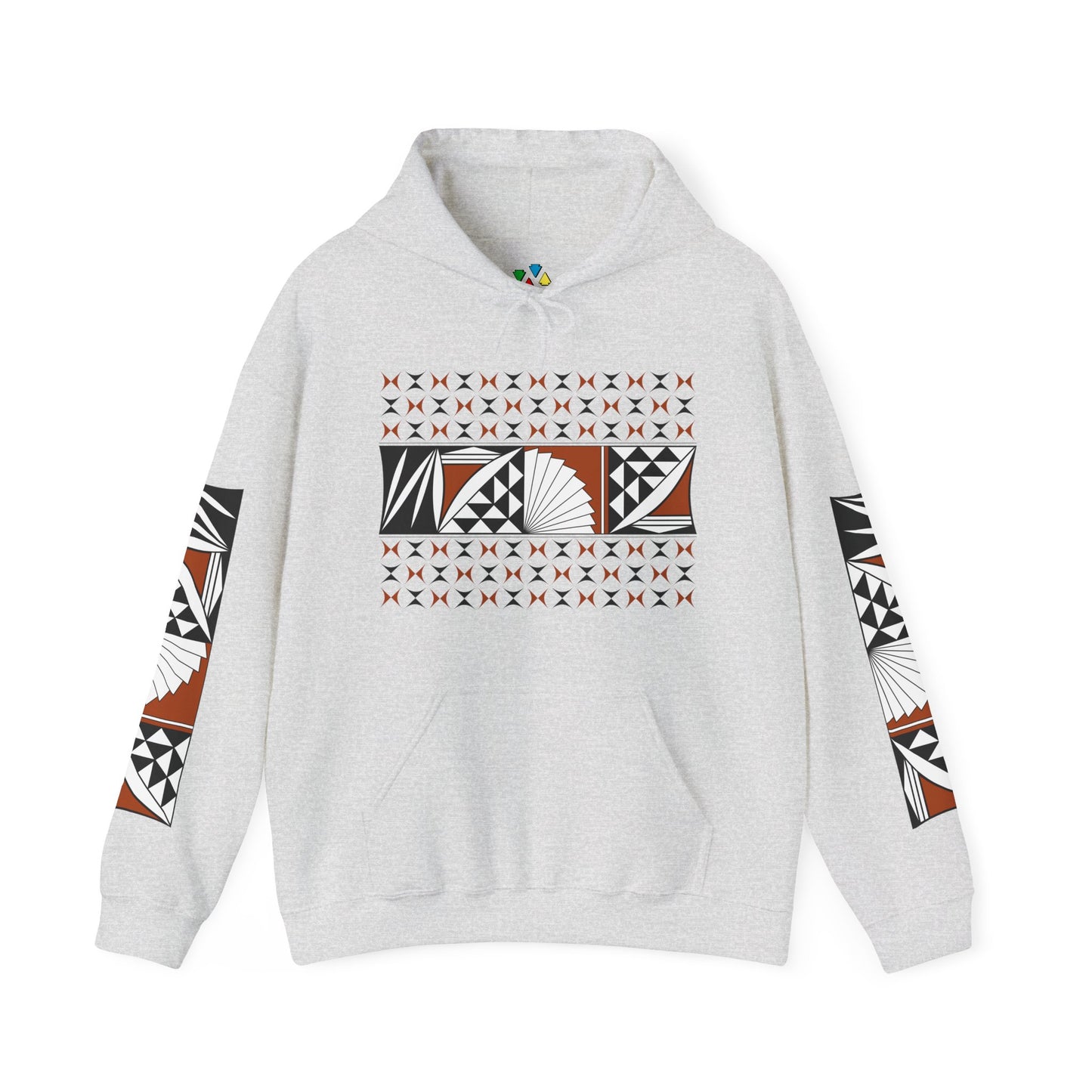 Southwest Sunrise in Rust Unisex Hoodie